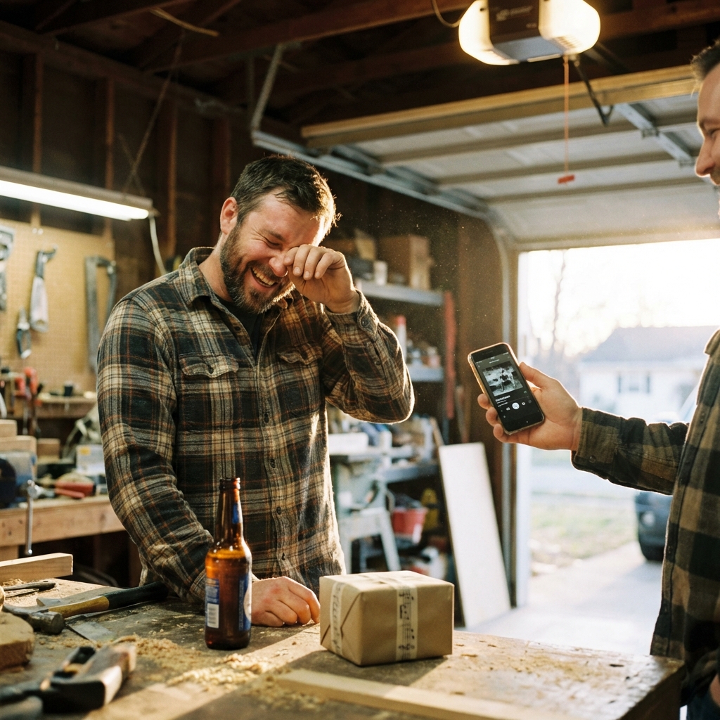 Une chanson personnalisée offerte pour un homme