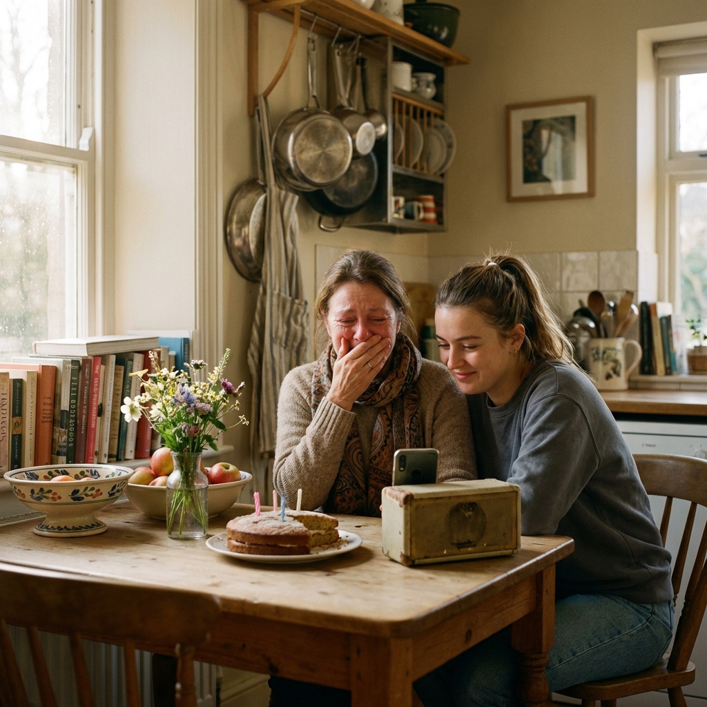 Une chanson personnalisée offerte à maman