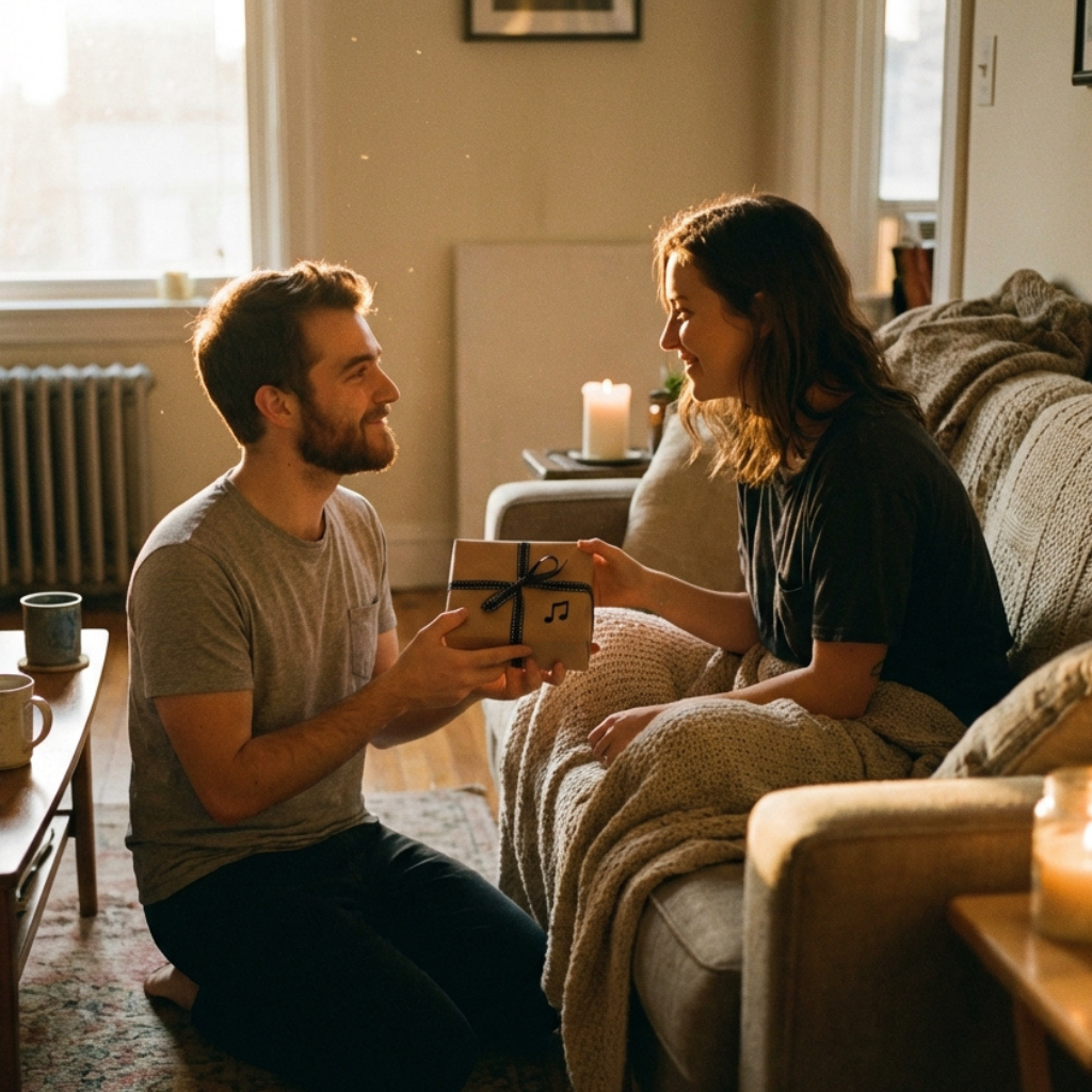 Idée cadeau déclaration d'amour avec chanson personnalisée