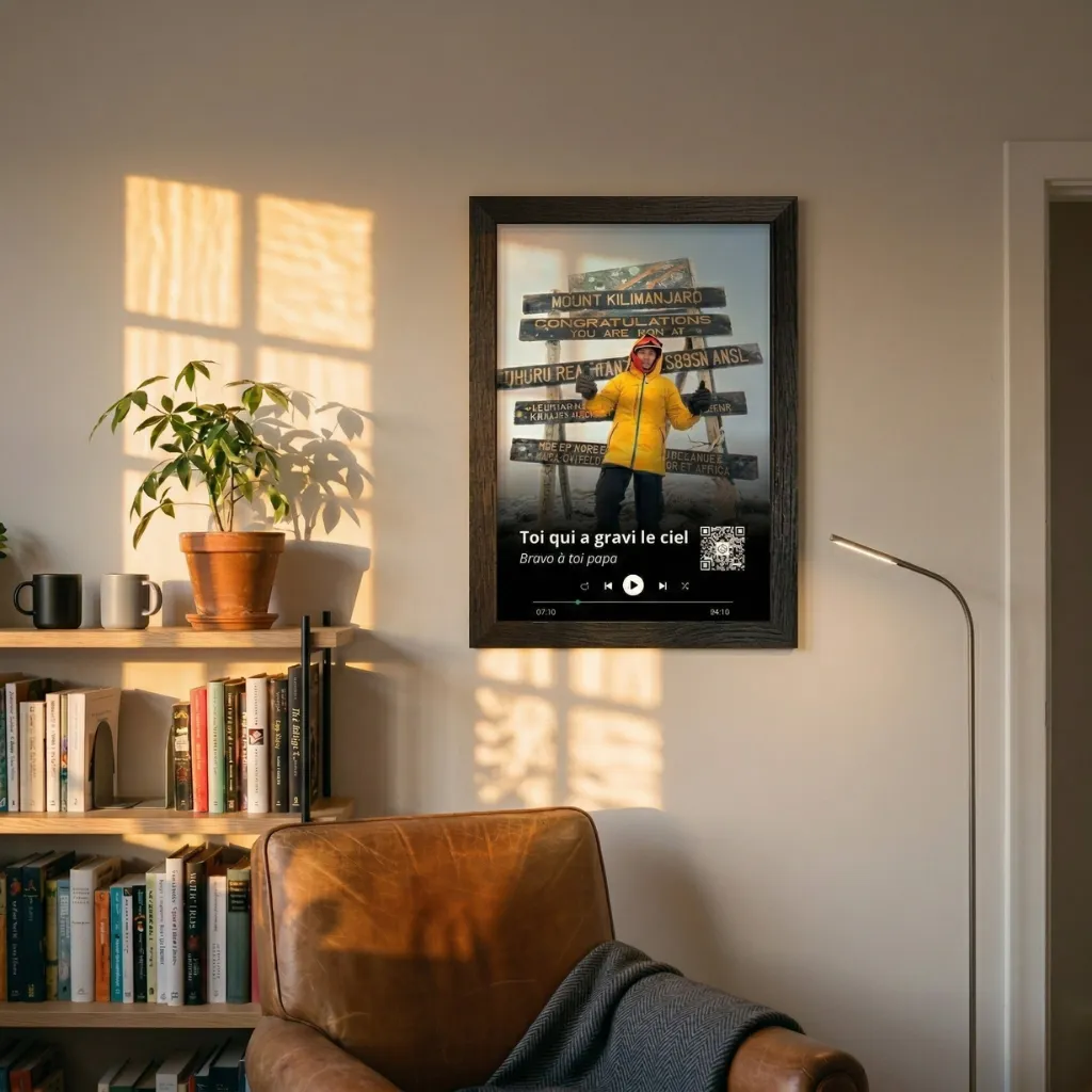 Personalizowany plakat Tailor Tune jako pomysł na prezent dla mężczyzny