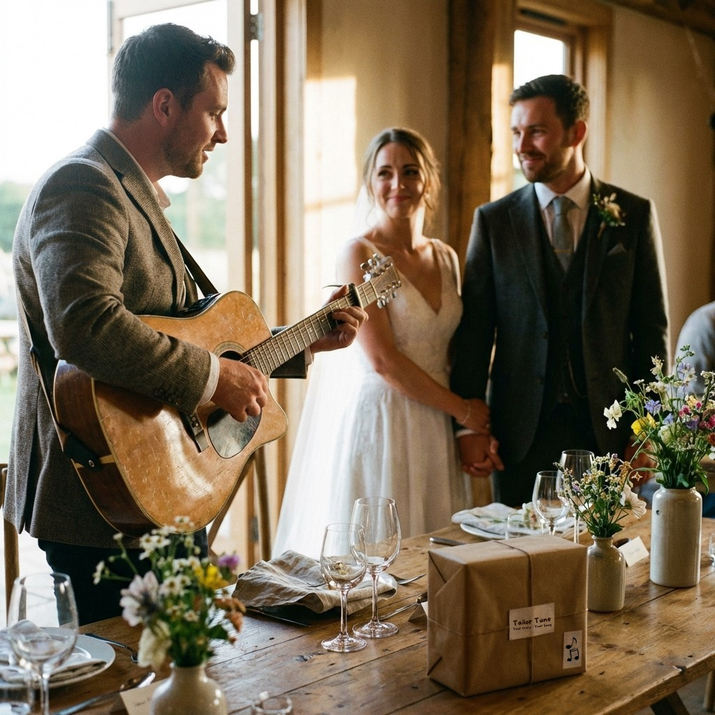 Idée cadeau mariage avec chanson personnalisée